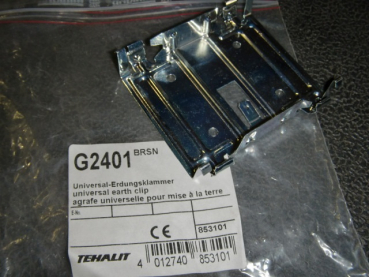 Tehalit G2401 Erdungsklammer für BRS (OT 80mm)